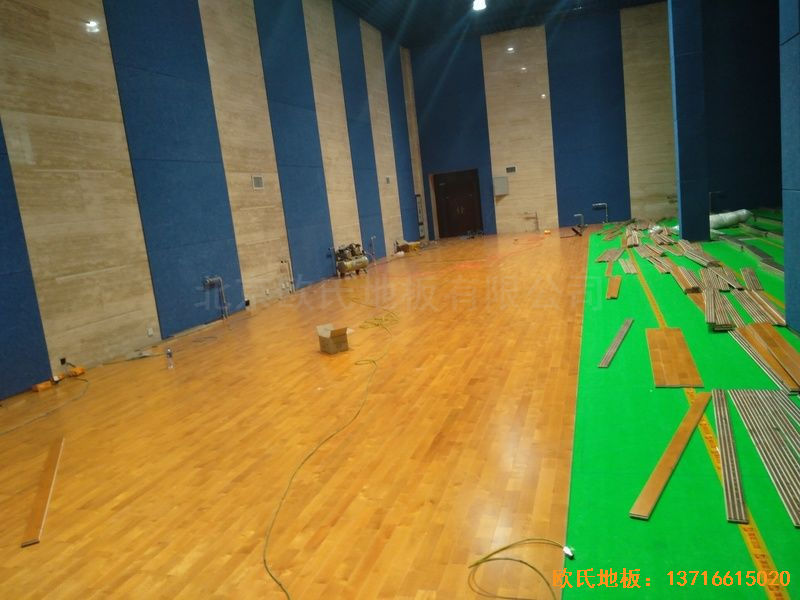 內(nèi)蒙古赤峰中國稅務(wù)總局職工活動中心運動地板鋪裝案例