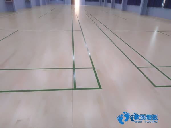 學(xué)?；@球館地板沖擊測試