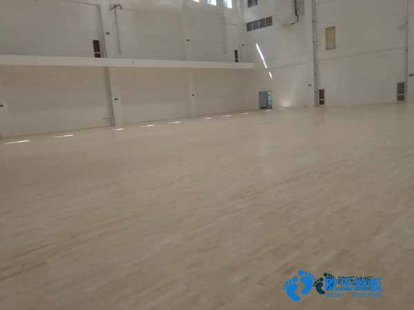 學(xué)?；@球場地木地板圖解