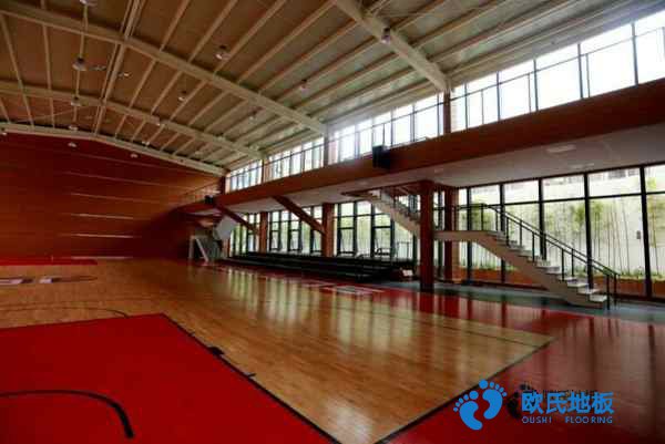 學(xué)?；@球場(chǎng)地地板耐用嗎
