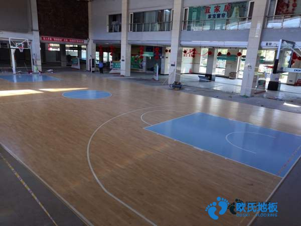 雙層龍骨運(yùn)動籃球地板如何保養(yǎng)