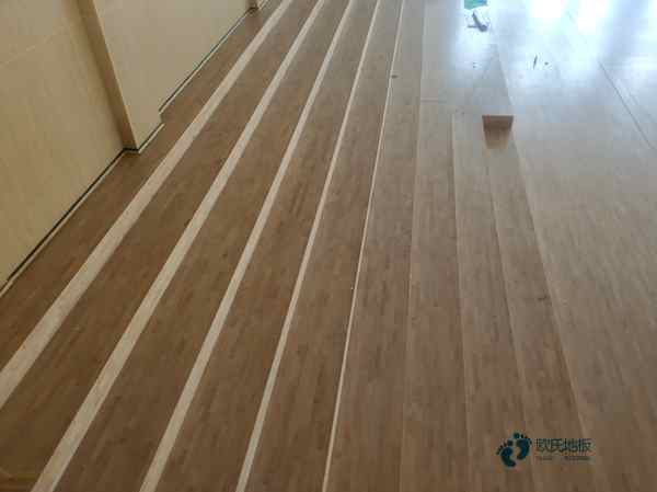 質(zhì)量好籃球運動木地板施工團隊2
