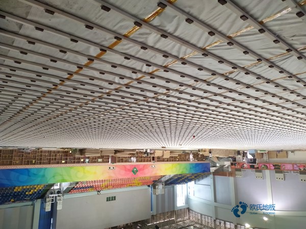 學(xué)?；@球場地地板耐磨層3